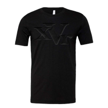Load image into Gallery viewer, xVr Black Logo Tee (Puff Raised)
