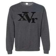 Load image into Gallery viewer, xVr Black Logo Sweatshirt (Puff Raised)