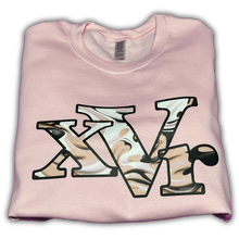 Load image into Gallery viewer, xVr Spilled Milkshake Machine Down Logo Sweatshirt