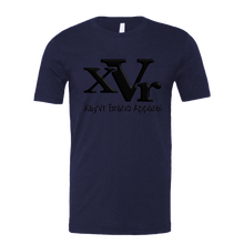 Load image into Gallery viewer, XayVr Brand Apparel Black Logo Tee (Puff Raised)