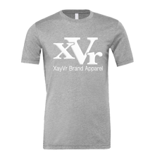 Load image into Gallery viewer, XayVr Brand Apparel White Logo Tee (Puff Raised)