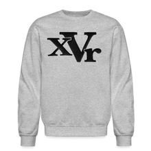 Load image into Gallery viewer, xVr Black Logo Sweatshirt (Puff Raised)