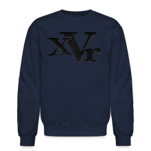 Load image into Gallery viewer, xVr Black Logo Sweatshirt (Puff Raised)