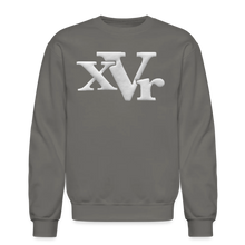 Load image into Gallery viewer, xVr White Logo Sweatshirt (Puff Raised)