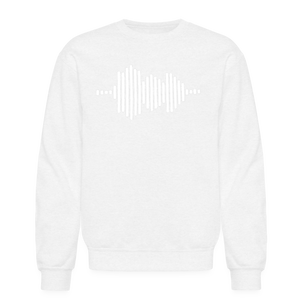 Jesus FR3QNCÏ Audio WAV White Logo Sweatshirt (Puff Raised)