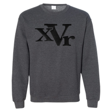 Load image into Gallery viewer, xVr Black Logo Sweatshirt (Puff Raised)
