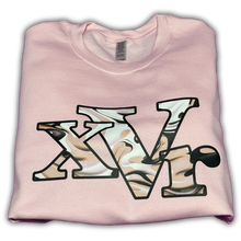 Load image into Gallery viewer, xVr Spilled Milkshake Machine Down Logo Sweatshirt
