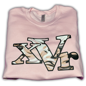 xVr Spilled Milkshake Machine Down Logo Sweatshirt