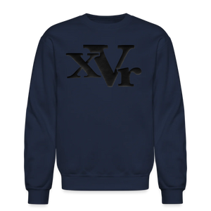xVr Black Logo Sweatshirt (Puff Raised)