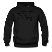 Load image into Gallery viewer, xVr Black Logo Hoodie (Puff Raised)
